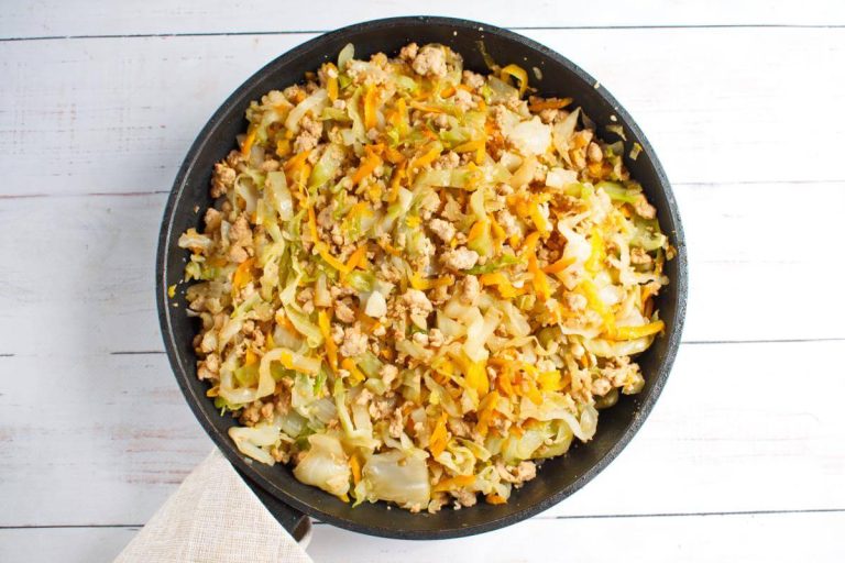 Step 6 - Keto Egg Roll in a Bowl