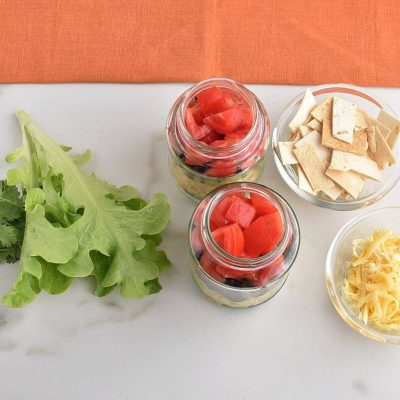 Mexican Salad in a Jar recipe - step 1
