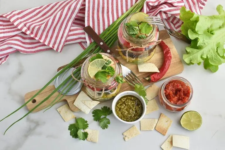 Step 3 - Mexican Salad in a Jar