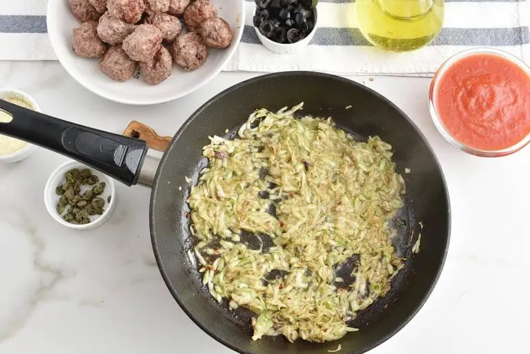 Step 5 - Puttanesca Meatball Bake