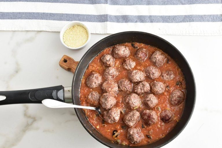 Step 7 - Puttanesca Meatball Bake