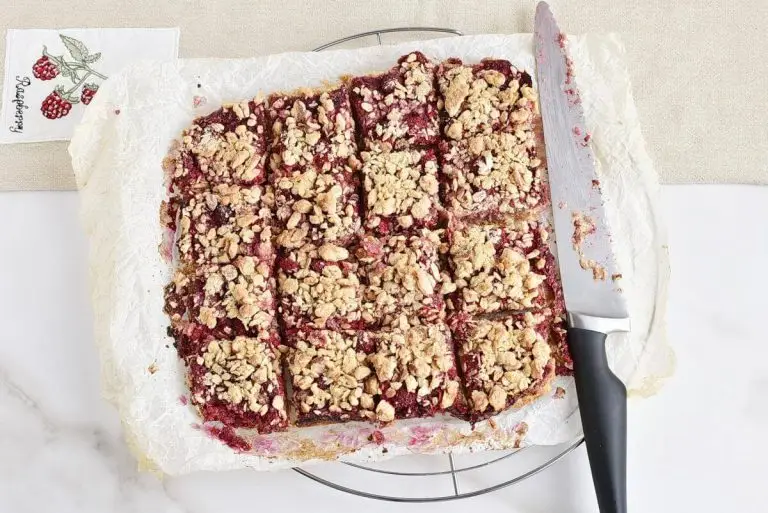 Step 10 - Raspberry Crumb Bars