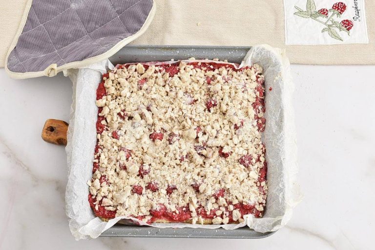 Step 7 - Raspberry Crumb Bars