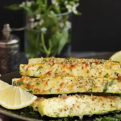 Roasted Zucchini Recipe-Roasted Zucchini with Parmesan-How to Make the BEST Baked Zucchini