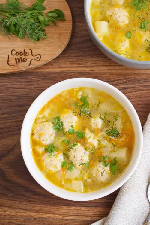 Russian Meatball Soup