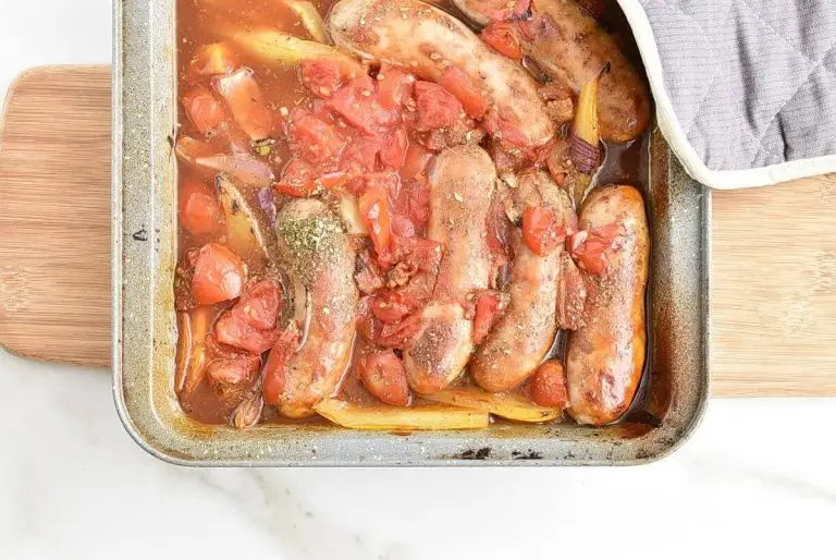 Step 6 - Sausage Casserole with Garlic Toasts