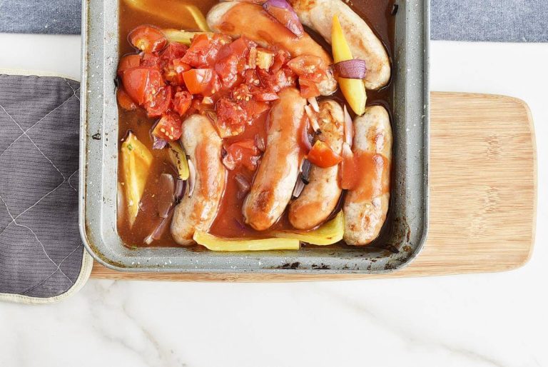 Step 4 - Sausage Casserole with Garlic Toasts