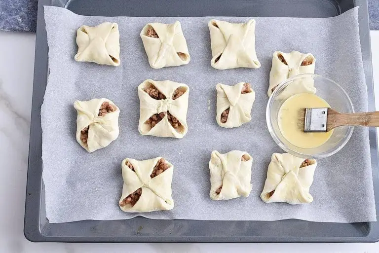 Step 7 - Sausage, Pepper & Onion Bundles