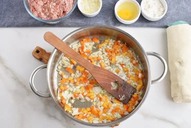 Step 1 - Sausage, Pepper & Onion Bundles