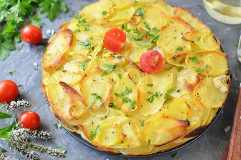 Step 5 - Simple Potato Cake with Onions