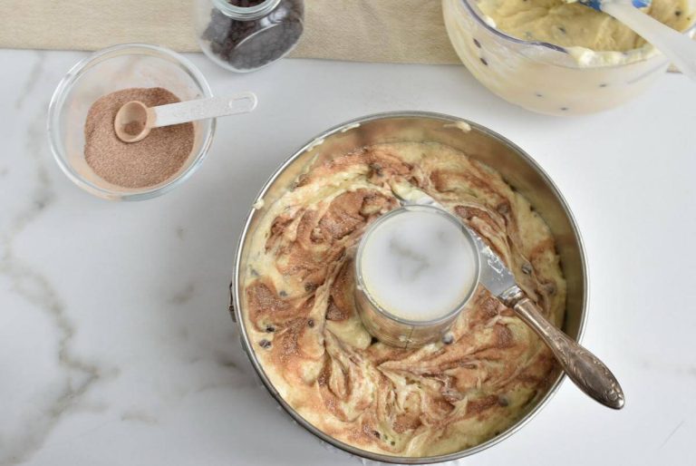 Step 9 - Sour Cream Chocolate Chip Coffee Cake