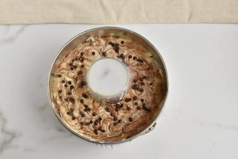 Step 9 - Sour Cream Chocolate Chip Coffee Cake