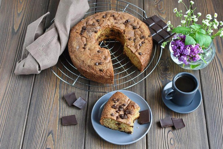 Step 12 - Sour Cream Chocolate Chip Coffee Cake