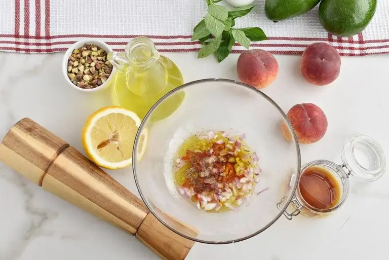 Step 1 - Spicy Peach and Avocado Salad