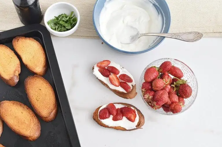 Step 5 - Strawberry Balsamic Bruschetta