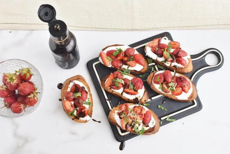 Step 6 - Strawberry Balsamic Bruschetta