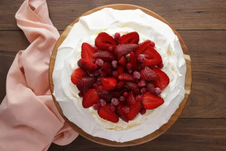 Step 8 - Strawberry Pavlova