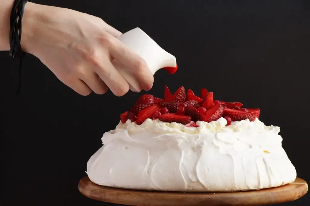 Strawberry Pavlova