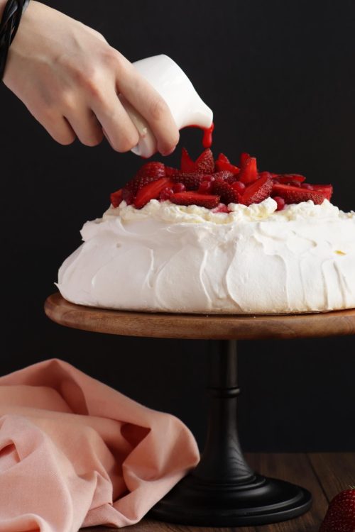Strawberry Pavlova