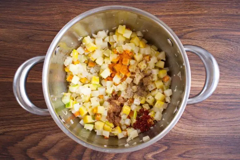 Step 4 - Summer Squash Soup