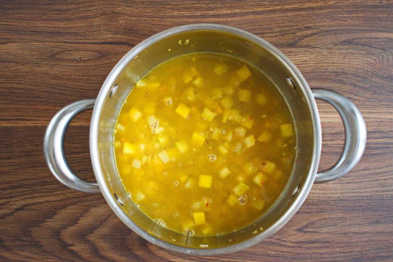 Step 6 - Summer Squash Soup