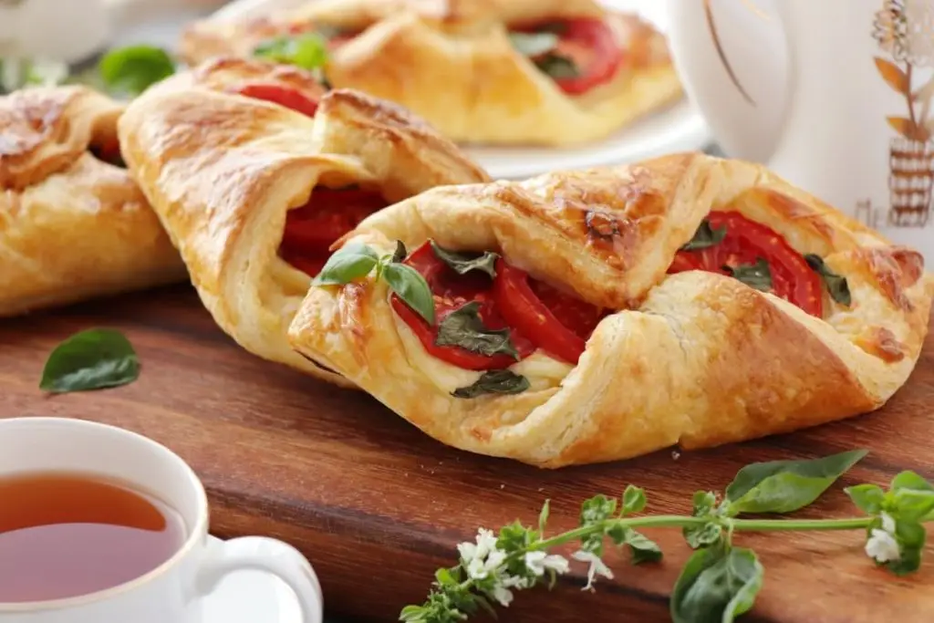 Tomato Basil Pastries