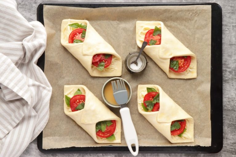 Step 6 - Tomato Basil Pastries