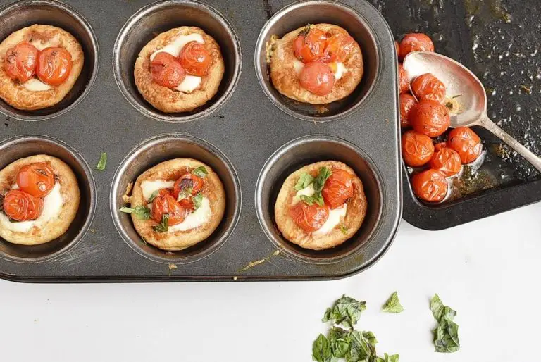 Step 8 - Tomato and Mozzarella Puffs