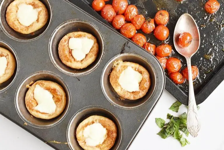Step 8 - Tomato and Mozzarella Puffs