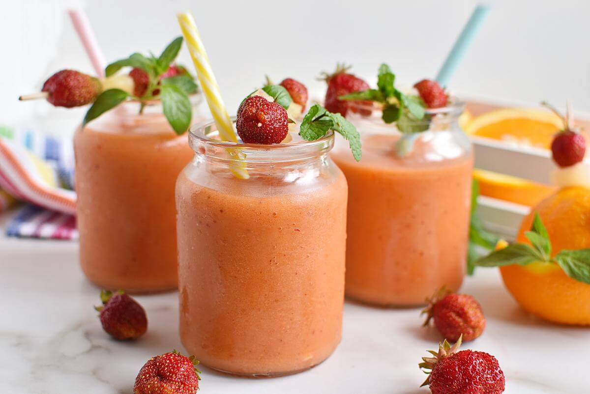 Tropical Carrot Smoothie