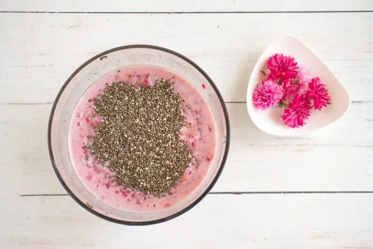 Step 2 - Vanilla Raspberry Chia Pudding