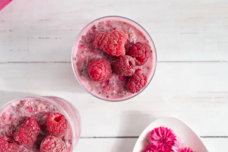 Step 4 - Vanilla Raspberry Chia Pudding