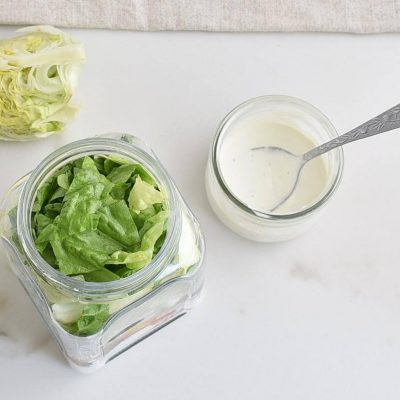 Wedge Salad in a Jar recipe - step 1