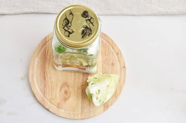 Step 2 - Wedge Salad in a Jar
