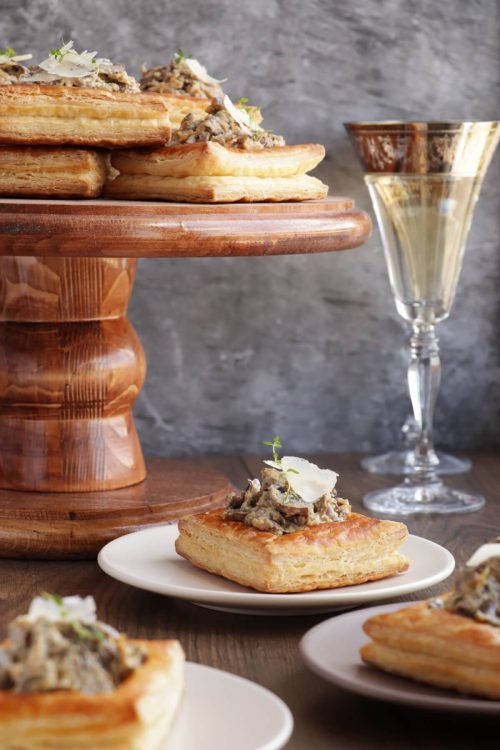 Wild Mushroom & Parmesan Vol-au-Vent Filling