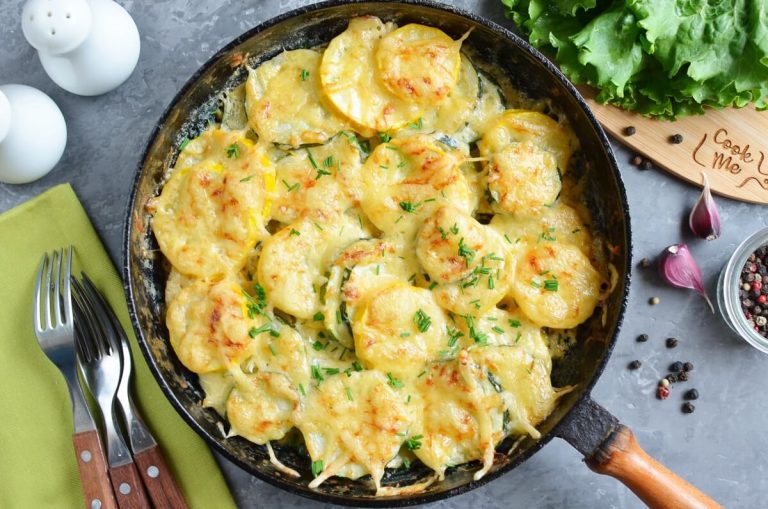 Step 7 - Zucchini Gratin with Yellow Squash