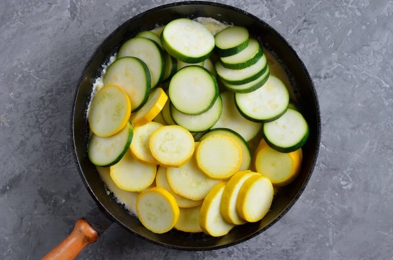 Step 5 - Zucchini Gratin with Yellow Squash
