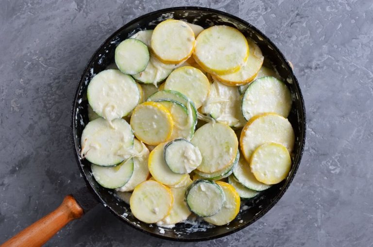 Step 5 - Zucchini Gratin with Yellow Squash
