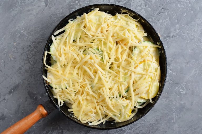 Step 6 - Zucchini Gratin with Yellow Squash