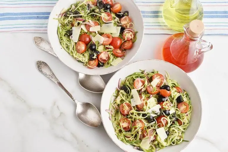 Step 3 - Zucchini Noodle “Pasta” Salad