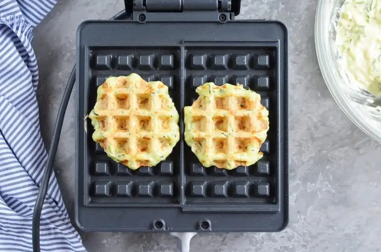 Step 7 - Zucchini & Parmesan Savory Waffles