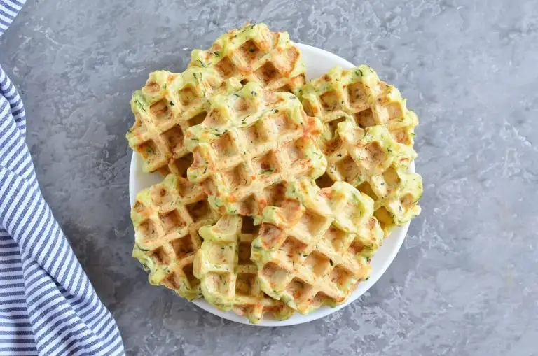 Step 8 - Zucchini & Parmesan Savory Waffles