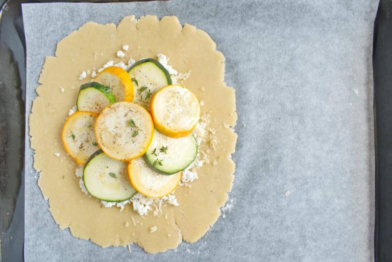 Step 6 - Zucchini and Goat Cheese Galettes