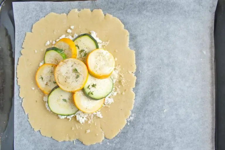 Step 6 - Zucchini and Goat Cheese Galettes