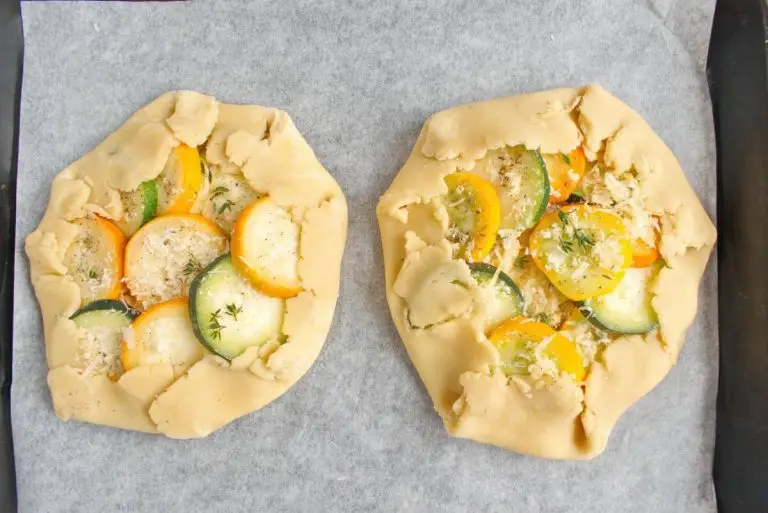 Step 6 - Zucchini and Goat Cheese Galettes
