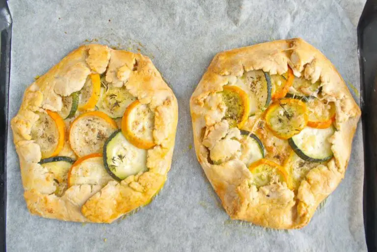 Step 10 - Zucchini and Goat Cheese Galettes