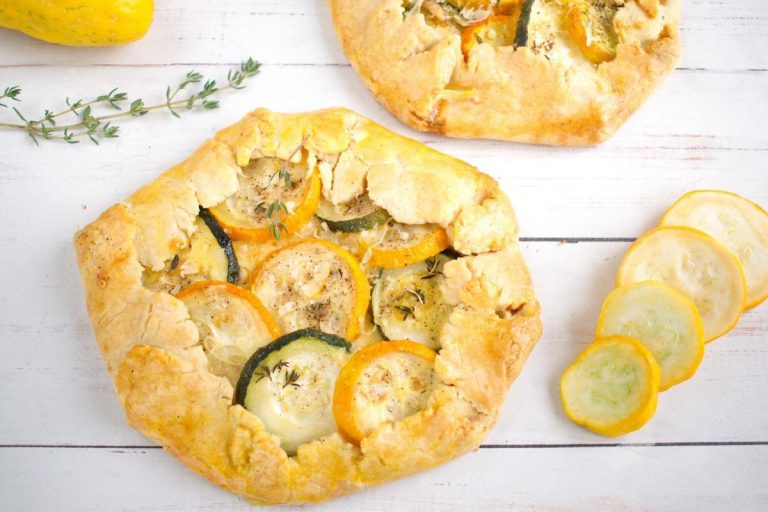 Zucchini and Goat Cheese Galettes Recipe Cook.me Recipes