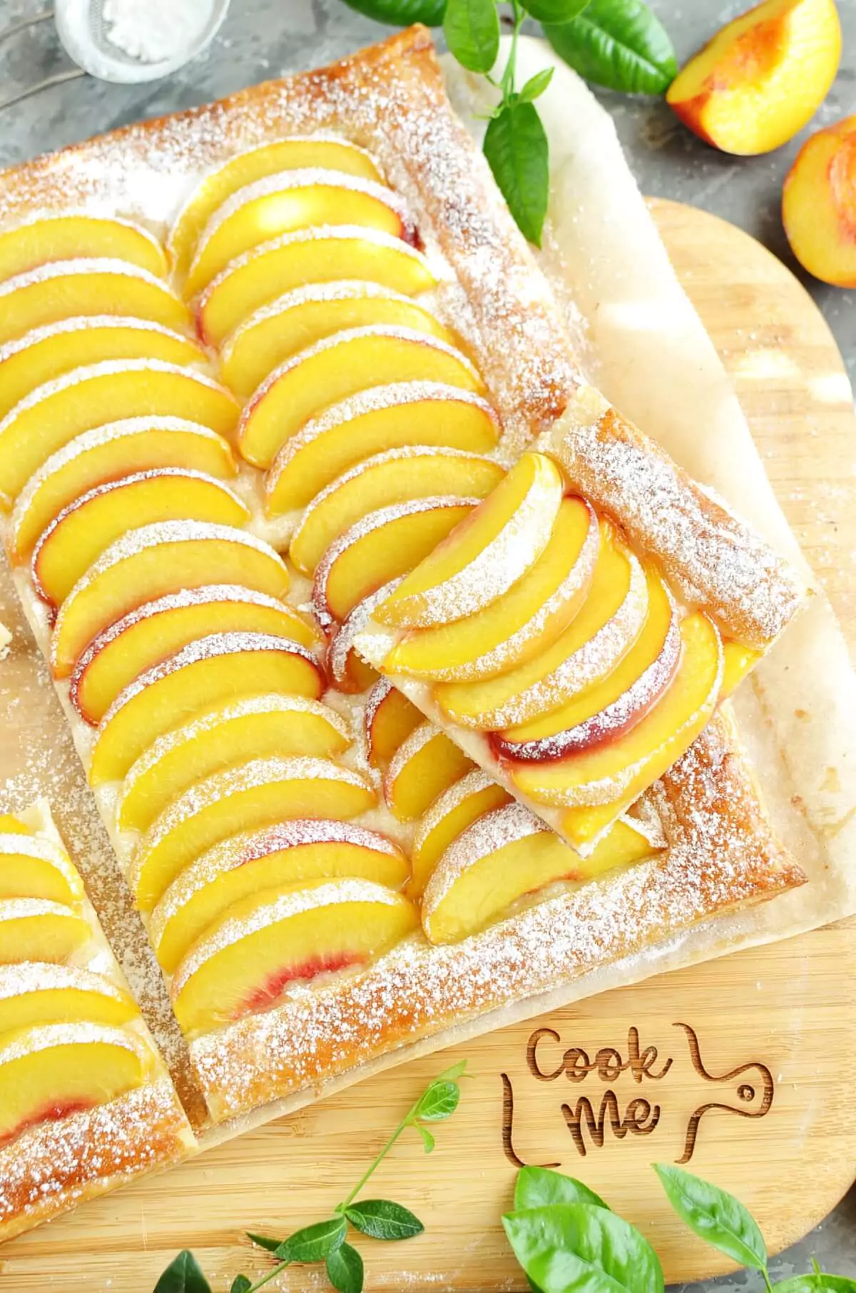 5-Ingredient Peach Tart