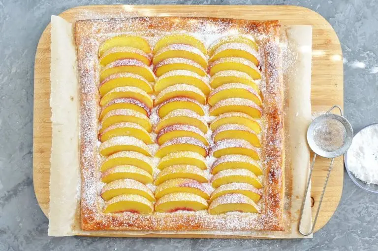 Step 7 - 5-Ingredient Peach Tart