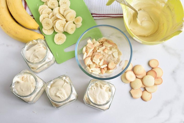 Step 2 - Banana Cream Pie in a Jar